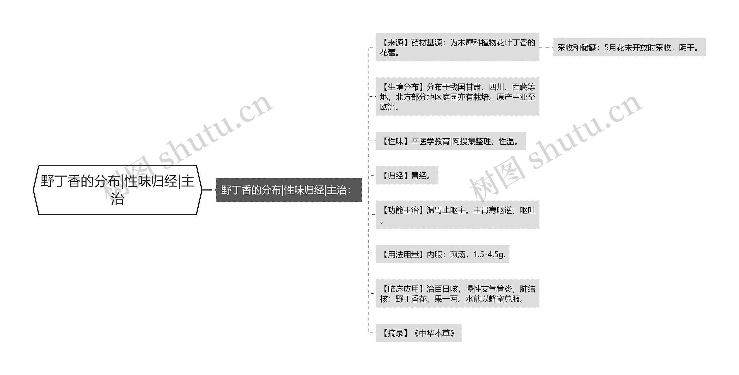 野丁香的分布|性味归经|主治 野丁香的分布|性味归经|主治