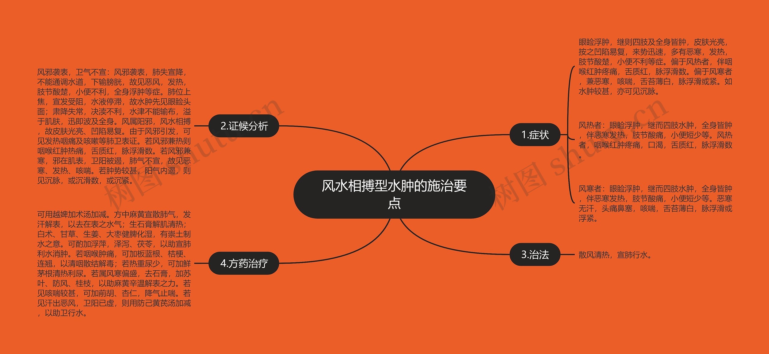 风水相搏型水肿的施治要点 风水相搏型水肿的施治要点