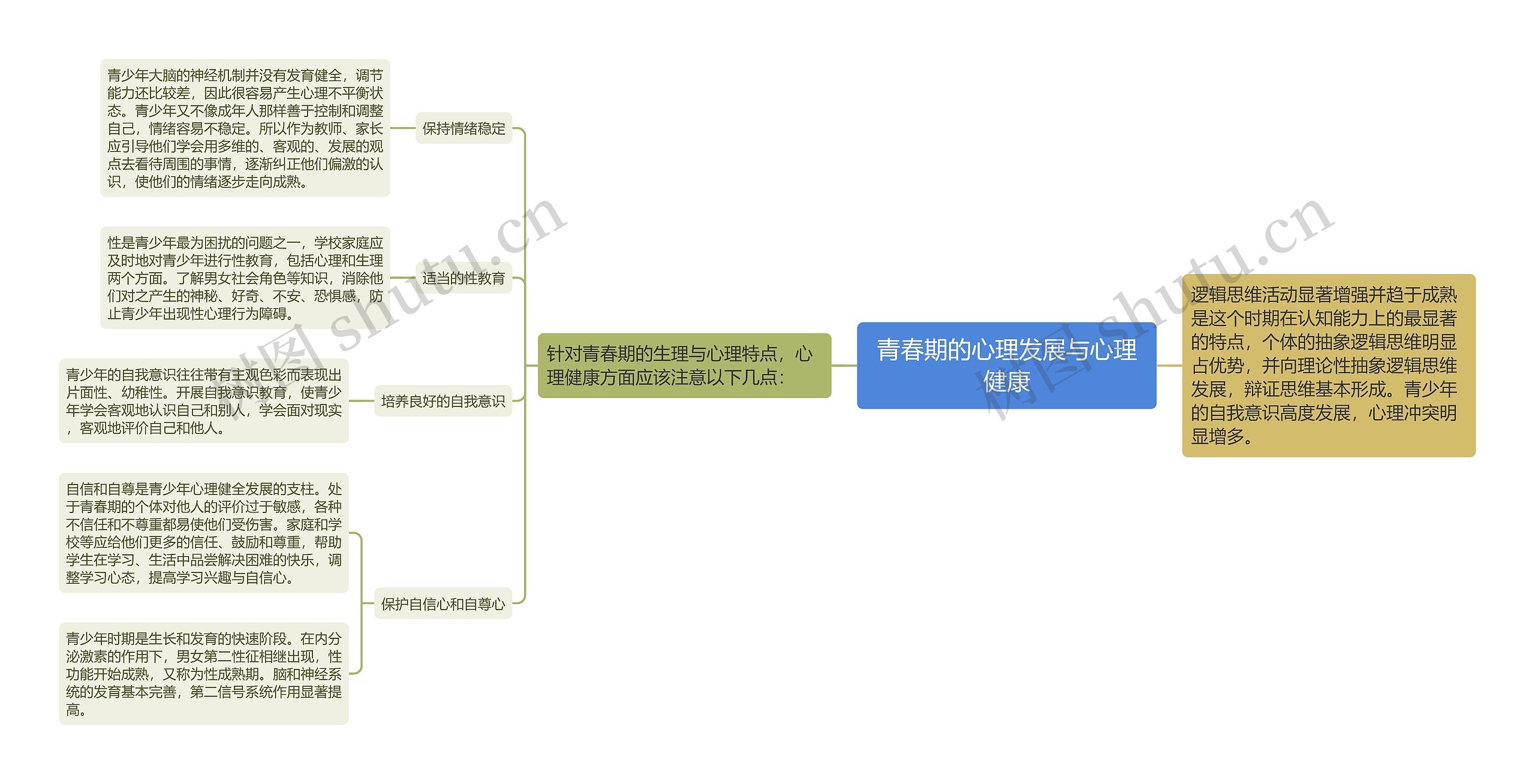 青春期的心理发展与心理健康