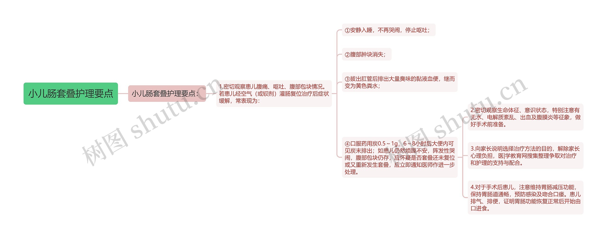 小儿肠套叠护理要点