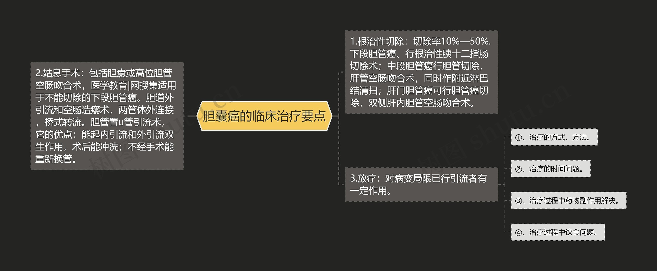 胆囊癌的临床治疗要点