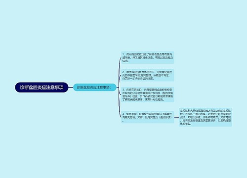 诊断盆腔炎应注意事项