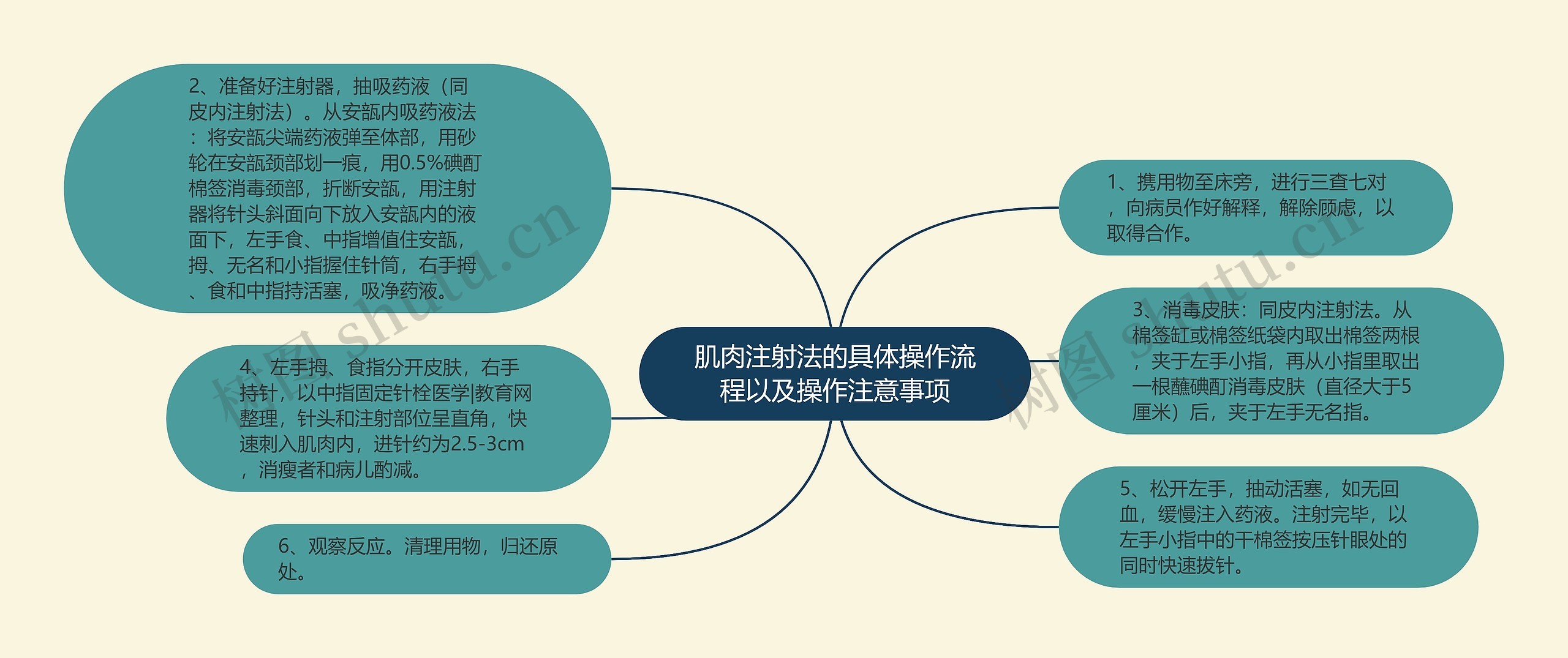 肌肉注射法的具体操作流程以及操作注意事项