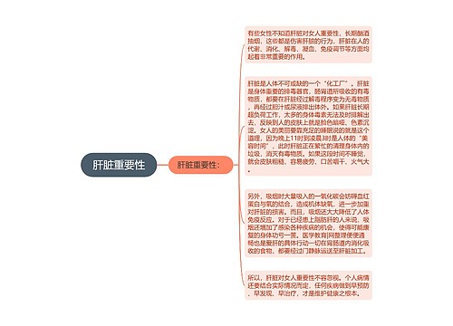 肝脏重要性