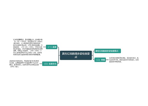 真性红细胞增多症检查要点