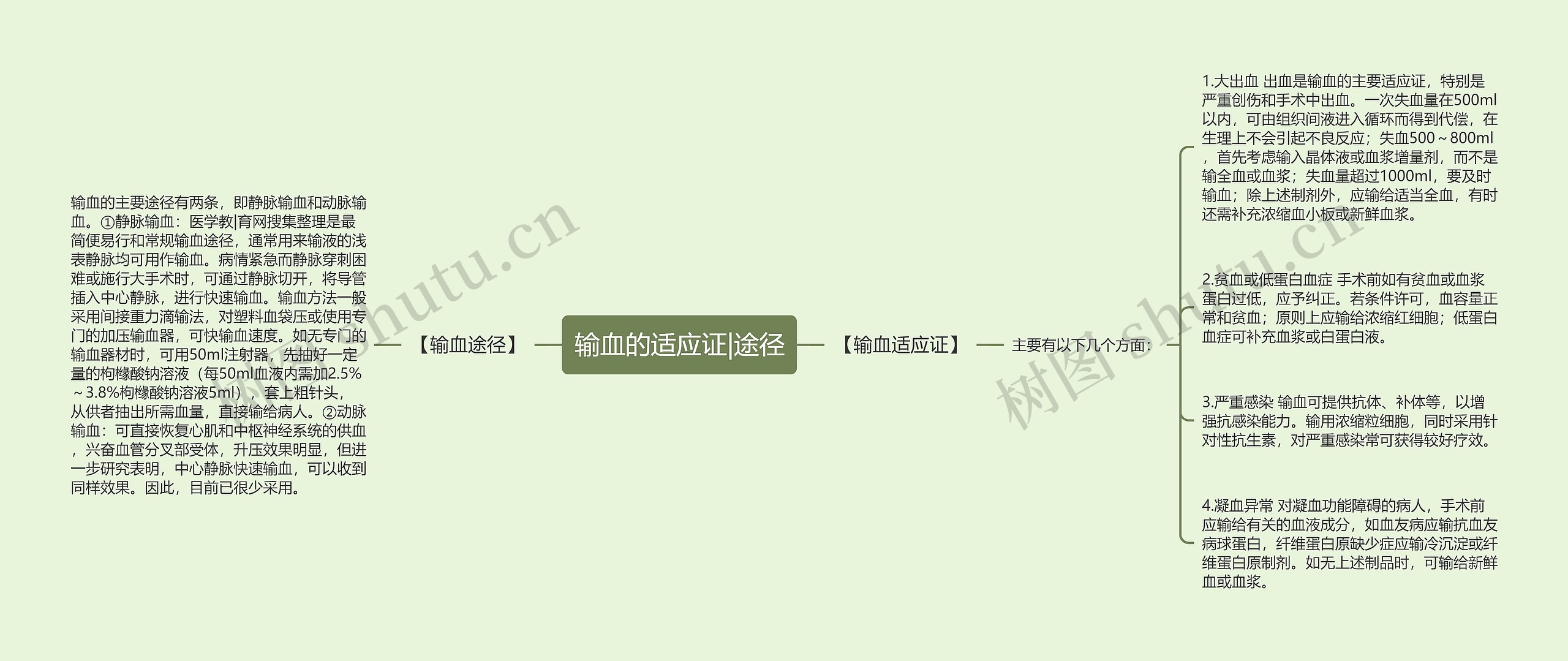 输血的适应证|途径