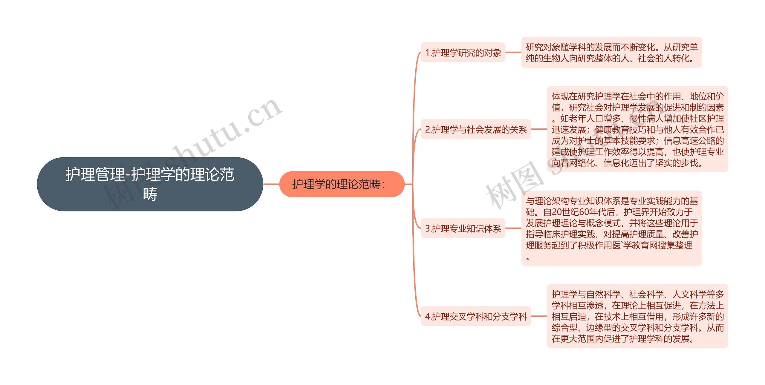 护理管理-护理学的理论范畴