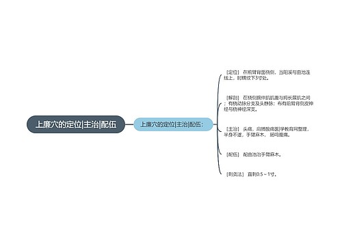 上廉穴的定位|主治|配伍