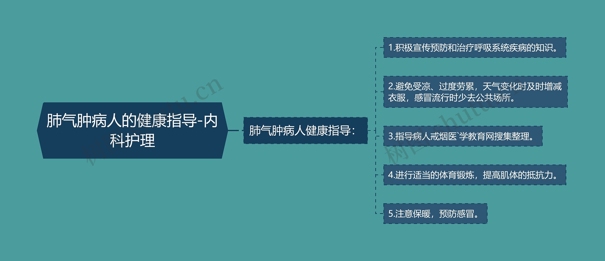 肺气肿病人的健康指导-内科护理