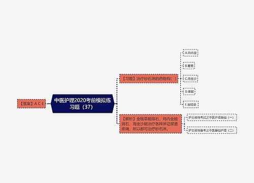 中医护理2020考前模拟练习题（37）