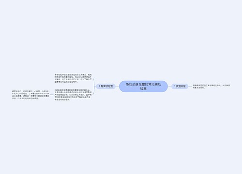 急性动脉栓塞的常见辅助检查