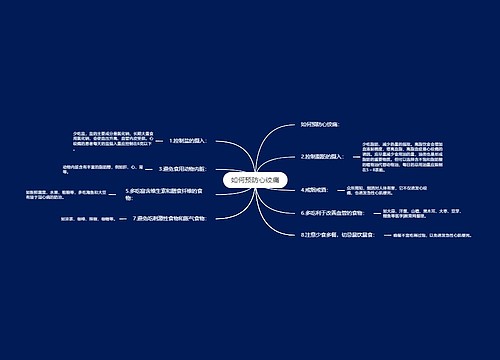 如何预防心绞痛
