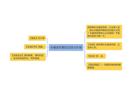 伞梗虎耳草的功效与作用