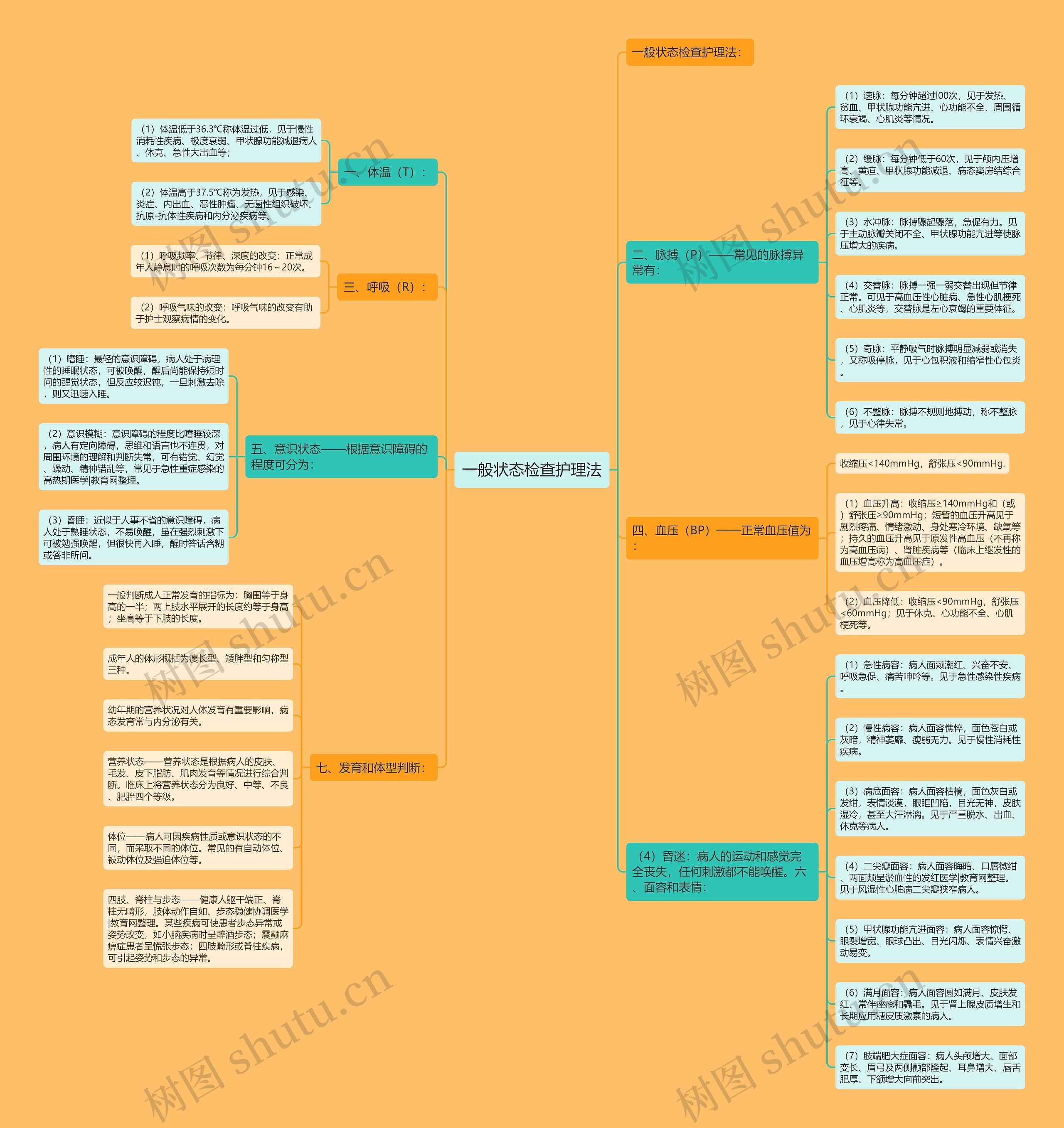 一般状态检查护理法 一般状态检查护理法