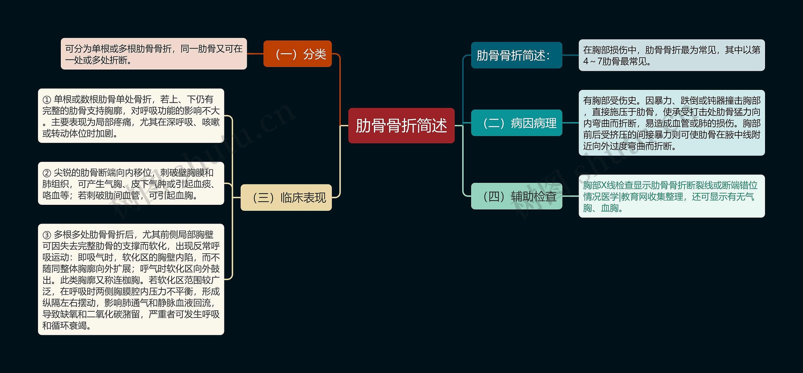 肋骨骨折简述