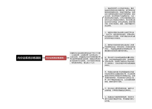 内分泌系统诊断原则