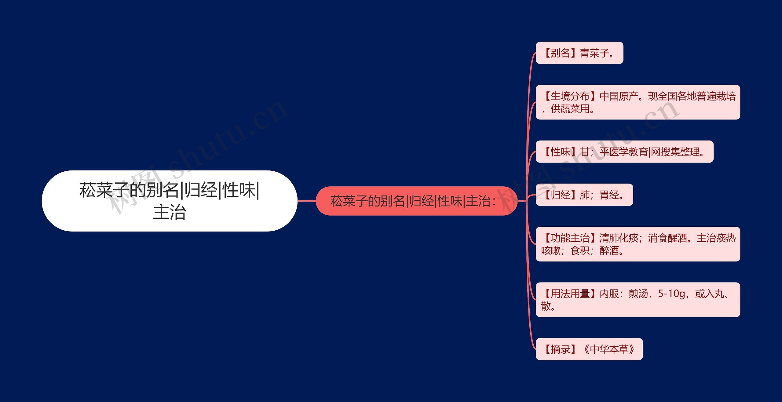 菘菜子的别名|归经|性味|主治