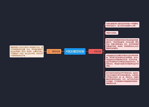 X线及模型检查