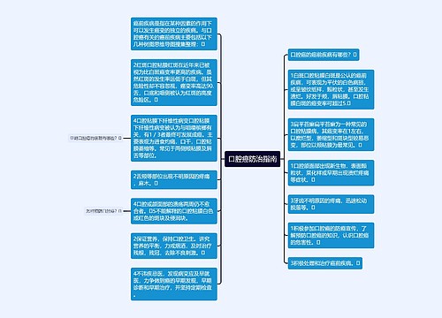 口腔癌防治指南