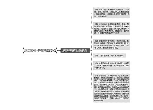 运动障碍-护理措施要点