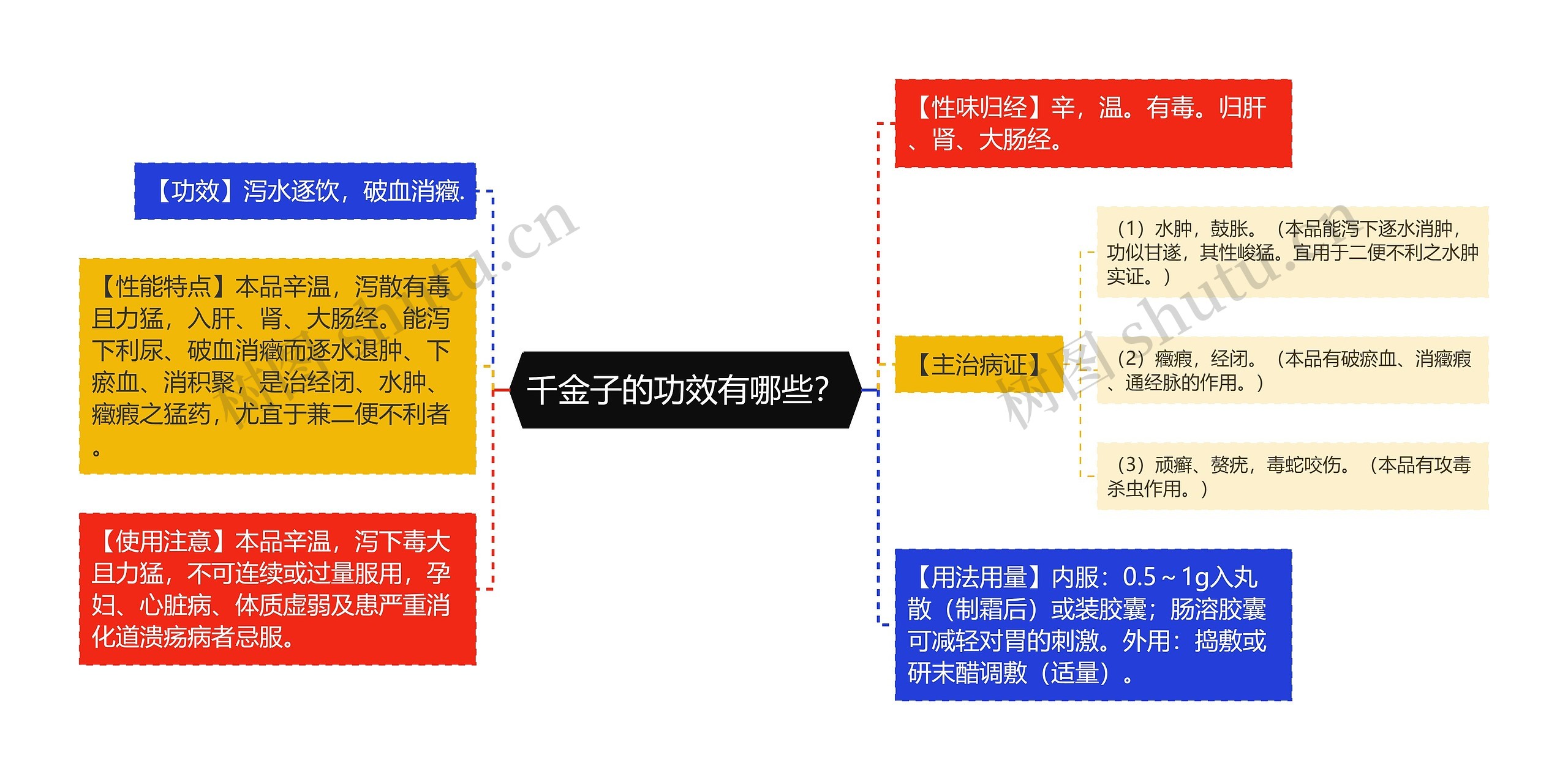 千金子的功效有哪些？