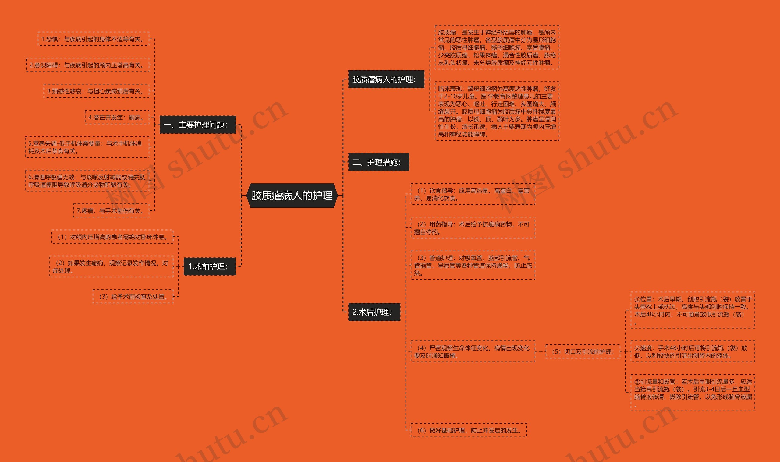 胶质瘤病人的护理 胶质瘤病人的护理