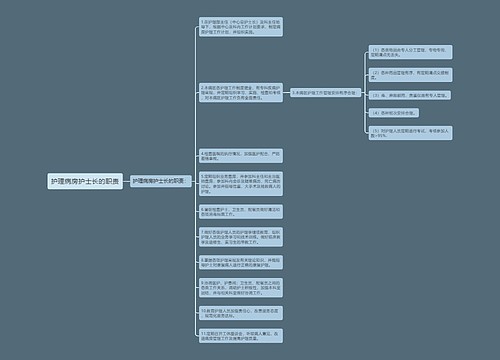 护理病房护士长的职责