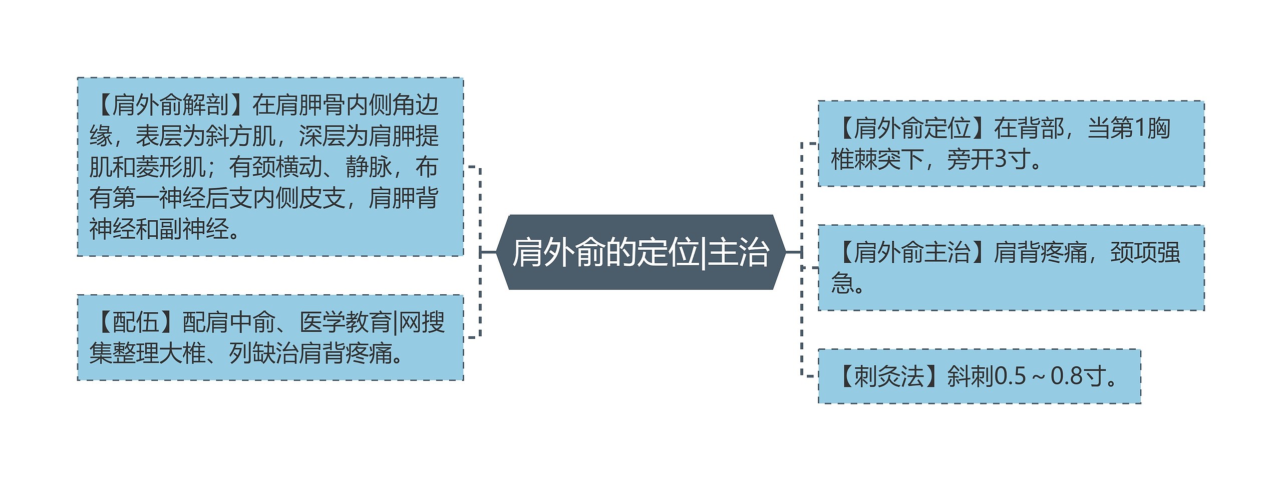 肩外俞的定位|主治思维导图