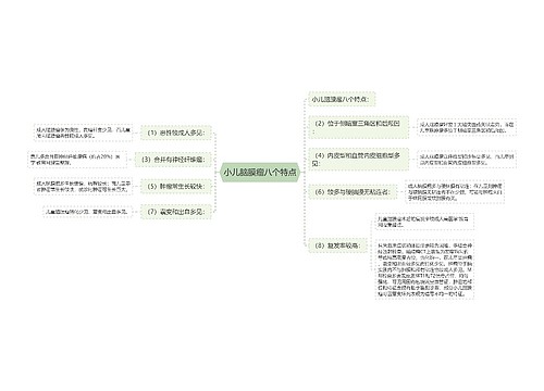 小儿脑膜瘤八个特点