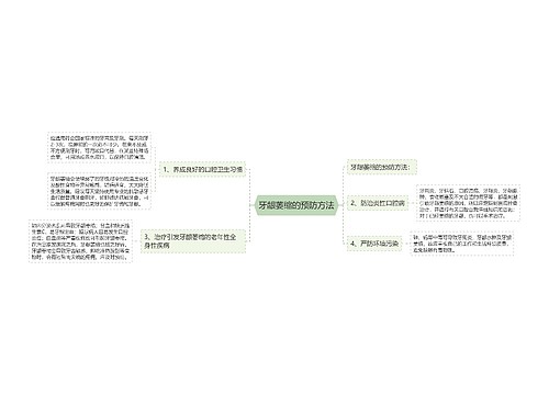 牙龈萎缩的预防方法