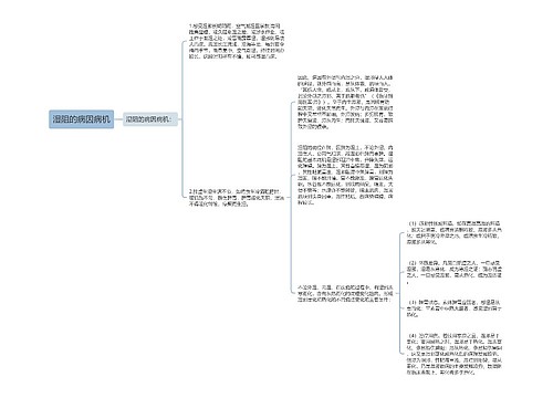 湿阻的病因病机