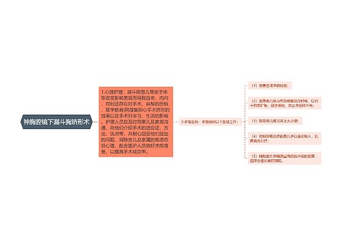 神胸腔镜下漏斗胸矫形术