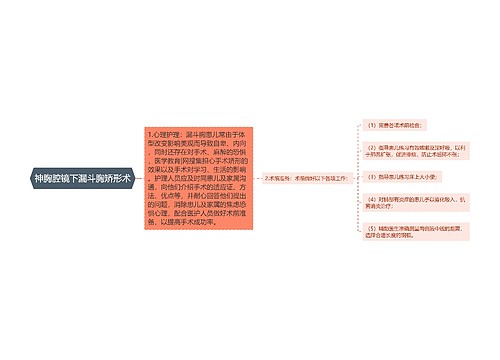 神胸腔镜下漏斗胸矫形术