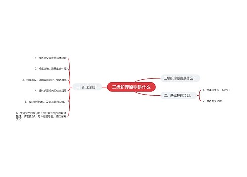 三级护理原则是什么