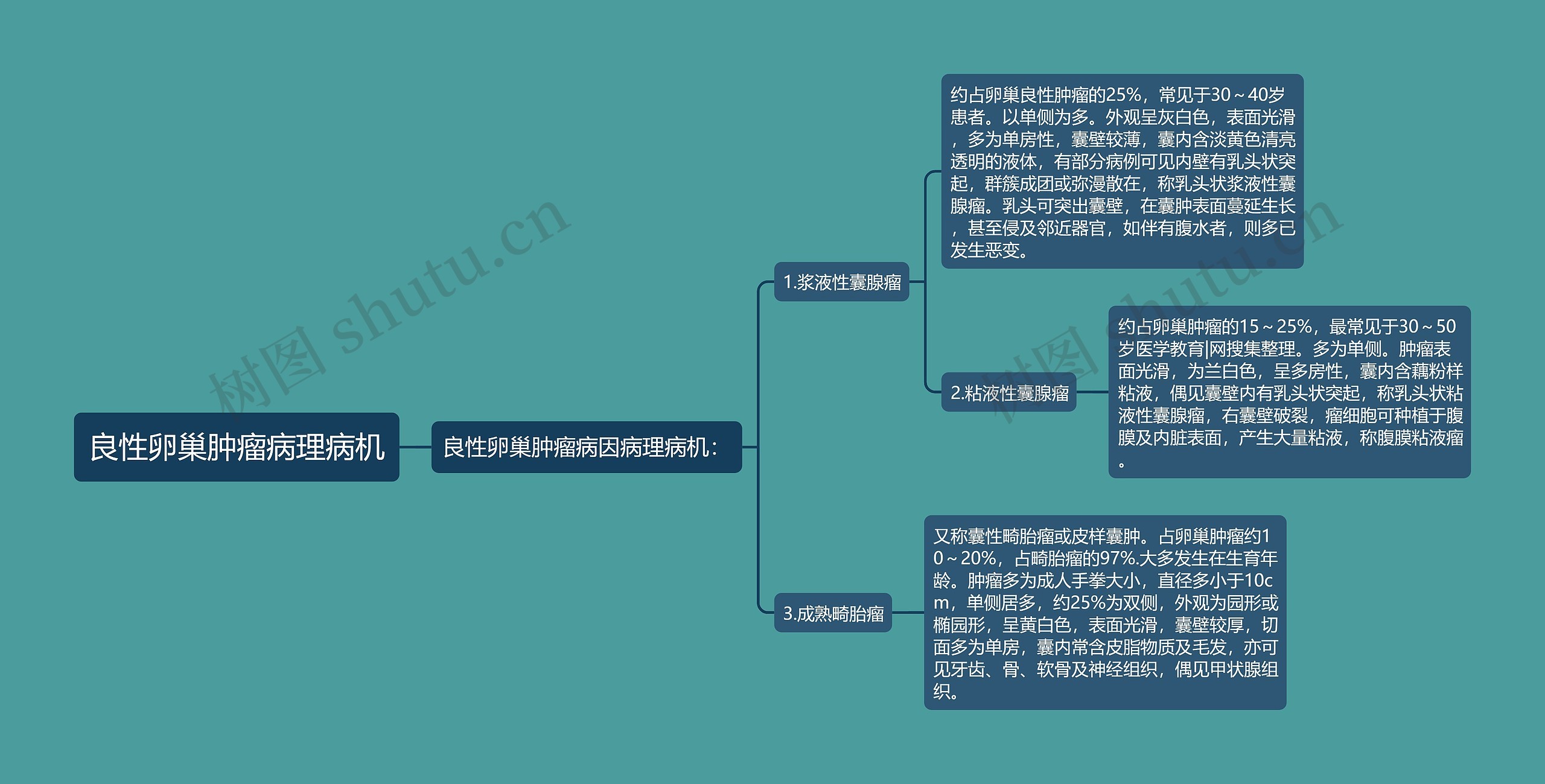 良性卵巢肿瘤病理病机 良性卵巢肿瘤病理病机