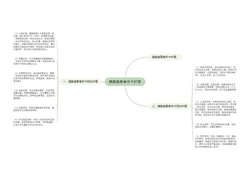 胰腺癌患者手术护理