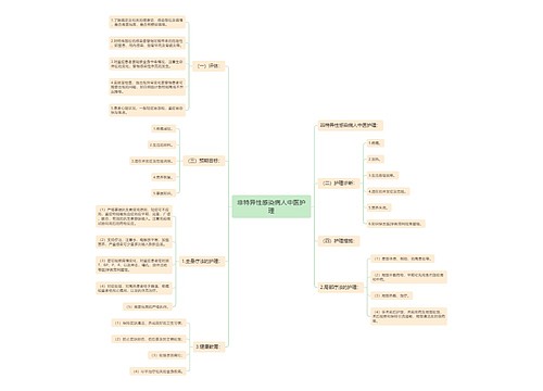非特异性感染病人中医护理