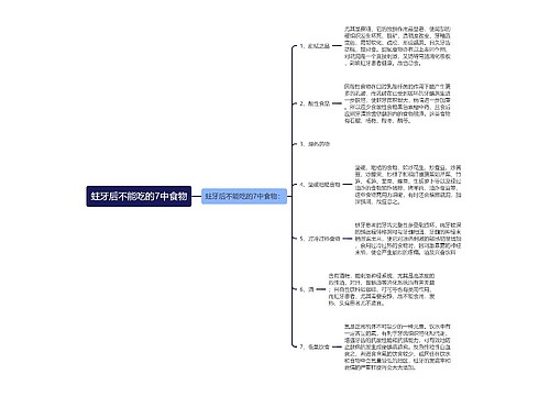 蛀牙后不能吃的7中食物