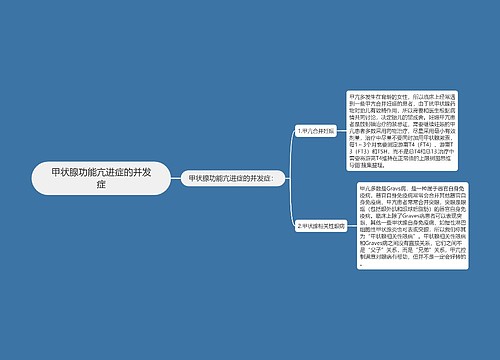 甲状腺功能亢进症的并发症