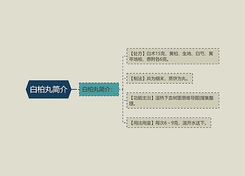 白柏丸简介