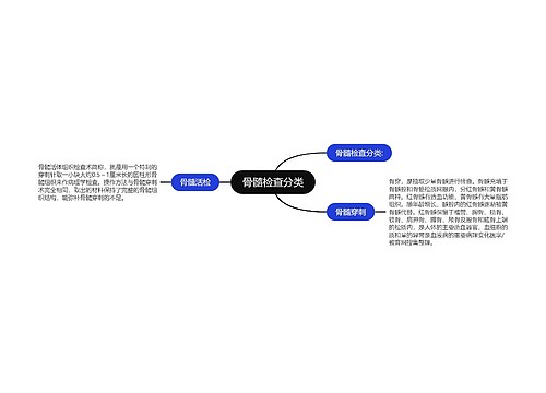 骨髓检查分类