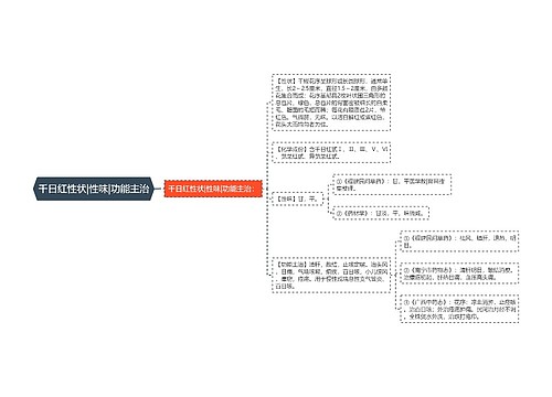 千日红性状|性味|功能主治