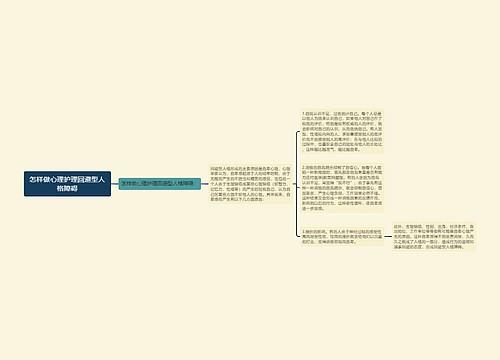 怎样做心理护理回避型人格障碍