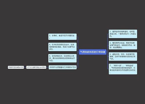 气滞血瘀体质者日常保健