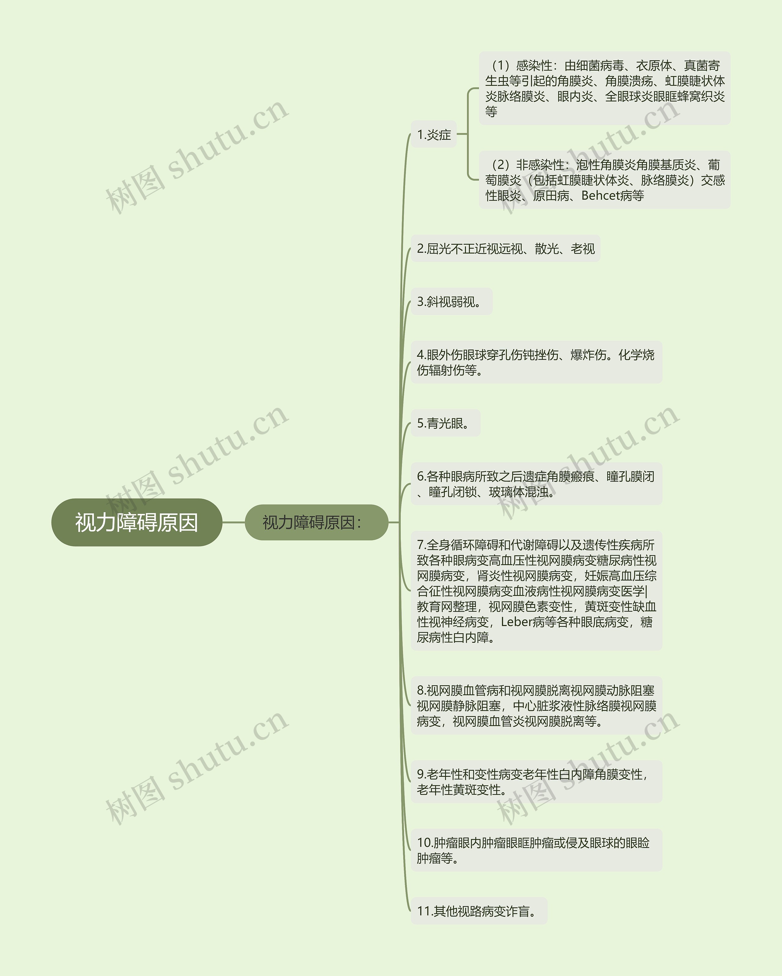 视力障碍原因 视力障碍原因