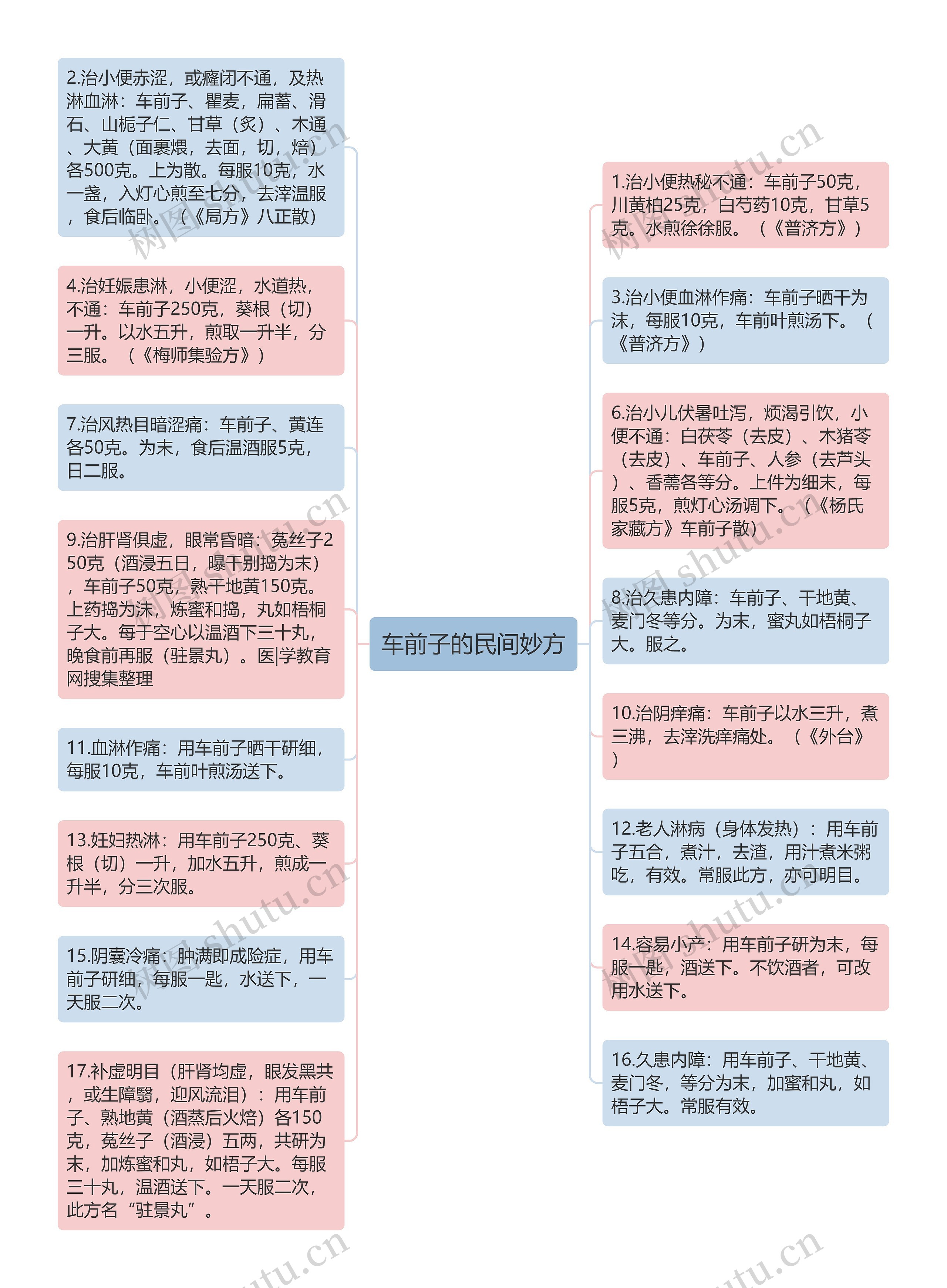 车前子的民间妙方