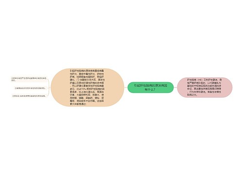 引起肝性脑病的原发病因有什么？