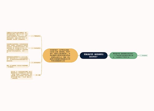 胃肠道护理--简易通便法是怎样的？