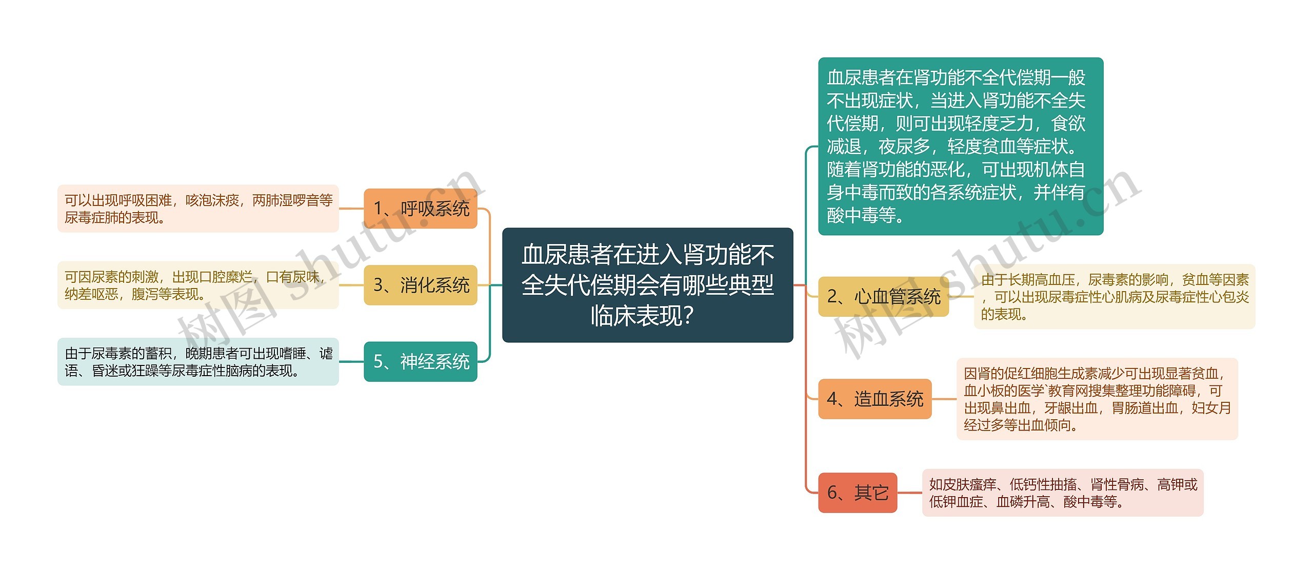 血尿患者在进入肾功能不全失代偿期会有哪些典型临床表现？