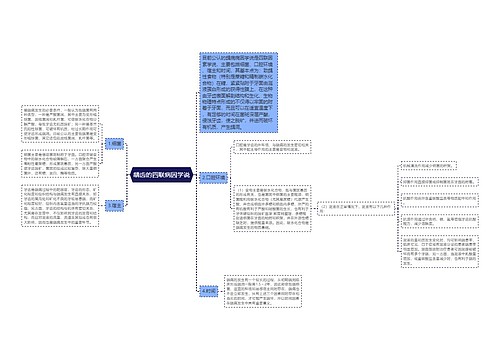 龋齿的四联病因学说